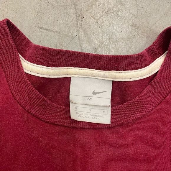 Vintage y2k Nike Mini Swoosh Gray Tag - Picture 3 of 4